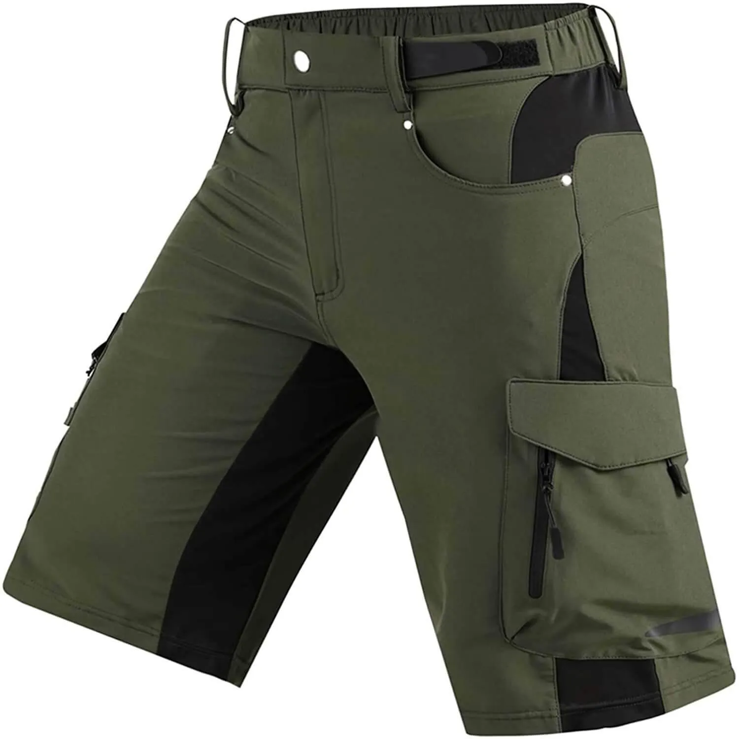 Men's Zippered Pocket Mountain Bike Shorts 06