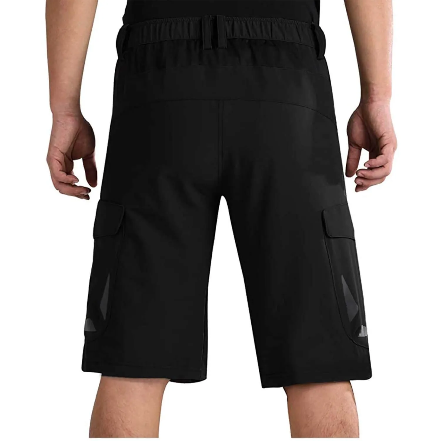 Men's Zippered Pocket Mountain Bike Shorts 06