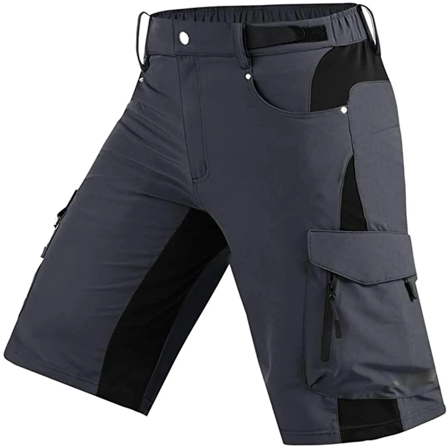 Men's Zippered Pocket Mountain Bike Shorts 06
