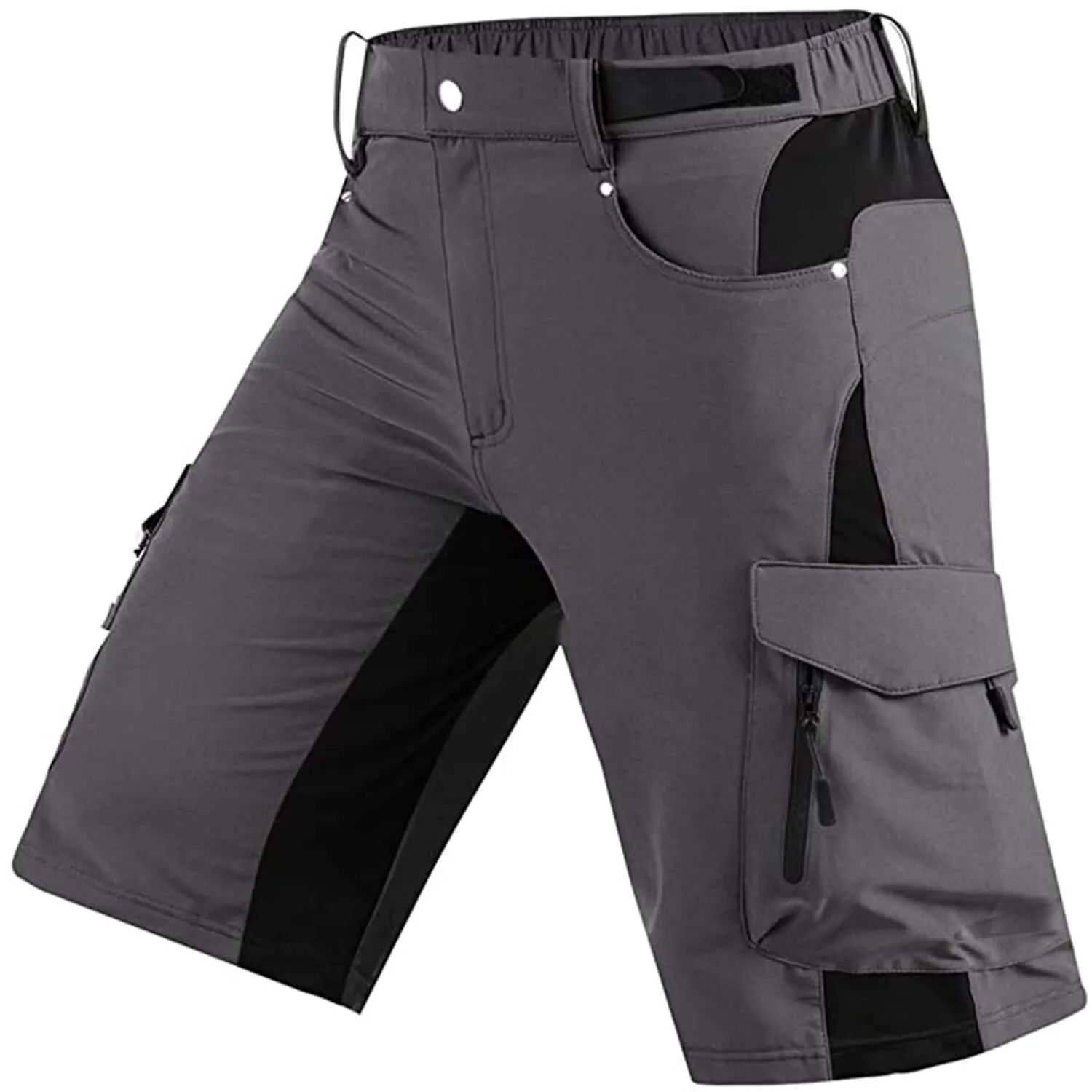 Men's Zippered Pocket Mountain Bike Shorts 06
