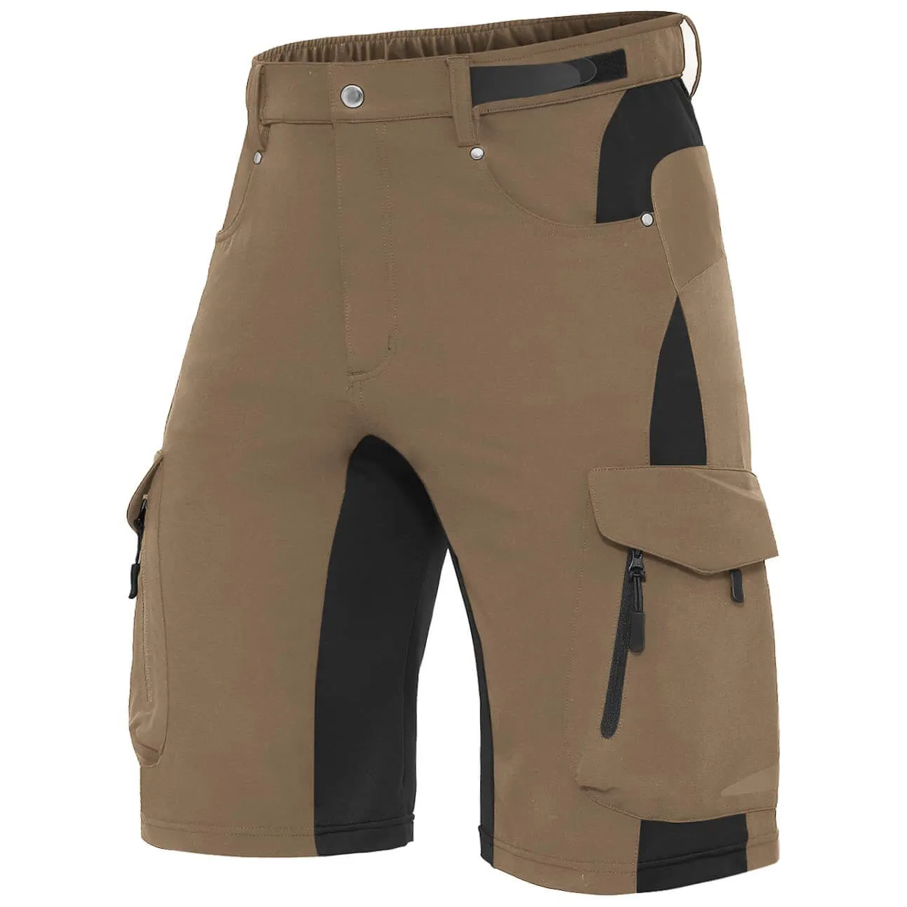 Men's Zippered Pocket Mountain Bike Shorts 06