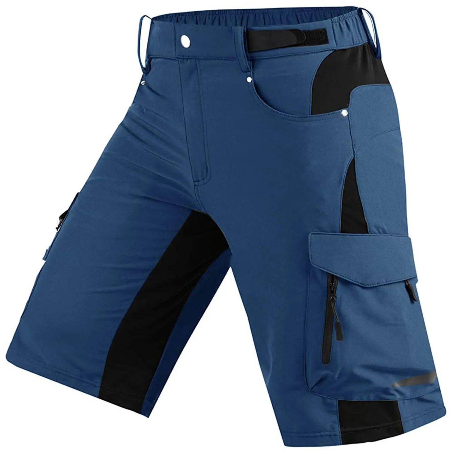 Men's Zippered Pocket Mountain Bike Shorts 06