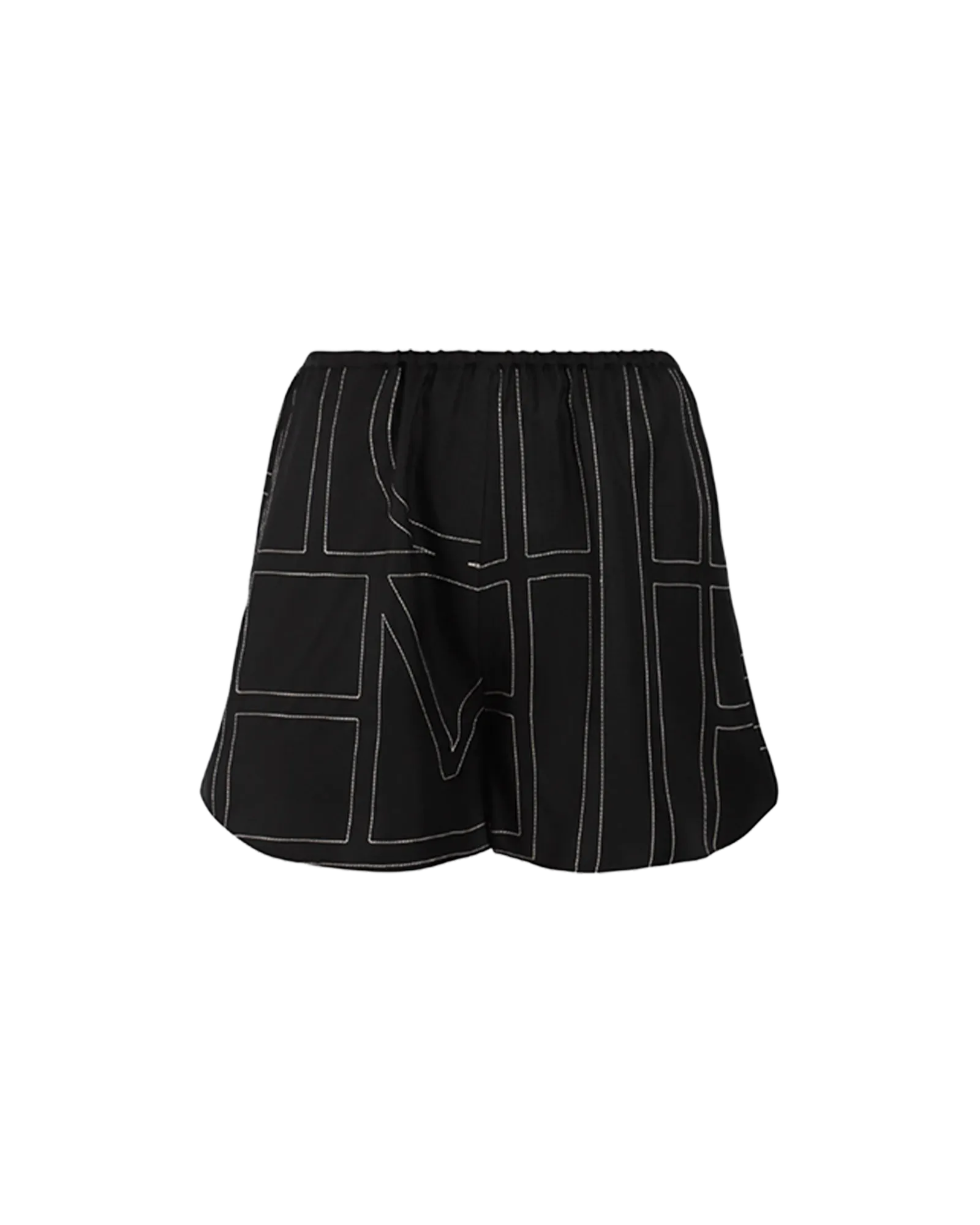 Monogram Silk PJ Shorts