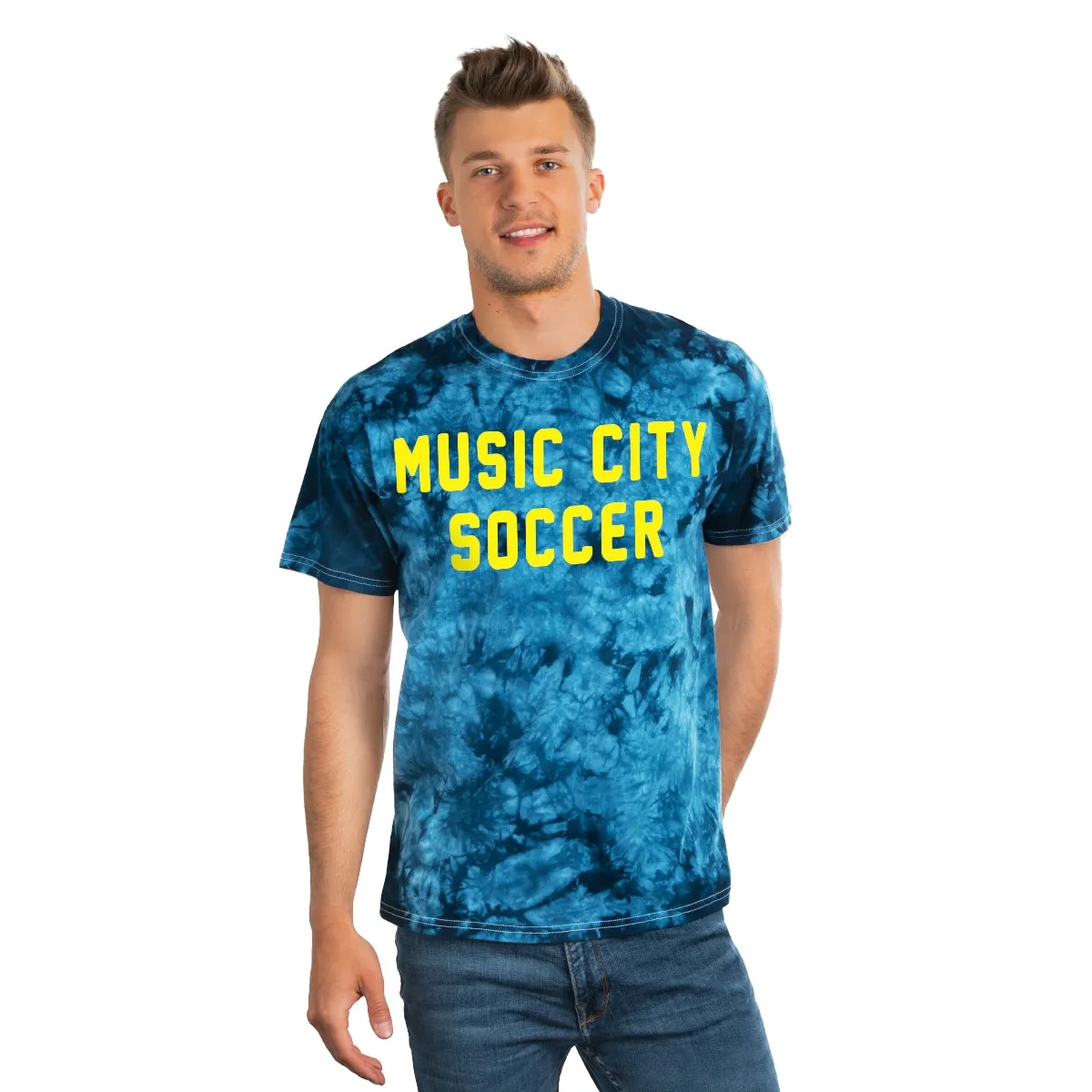 Music City Soccer Tie-Dye Tee,