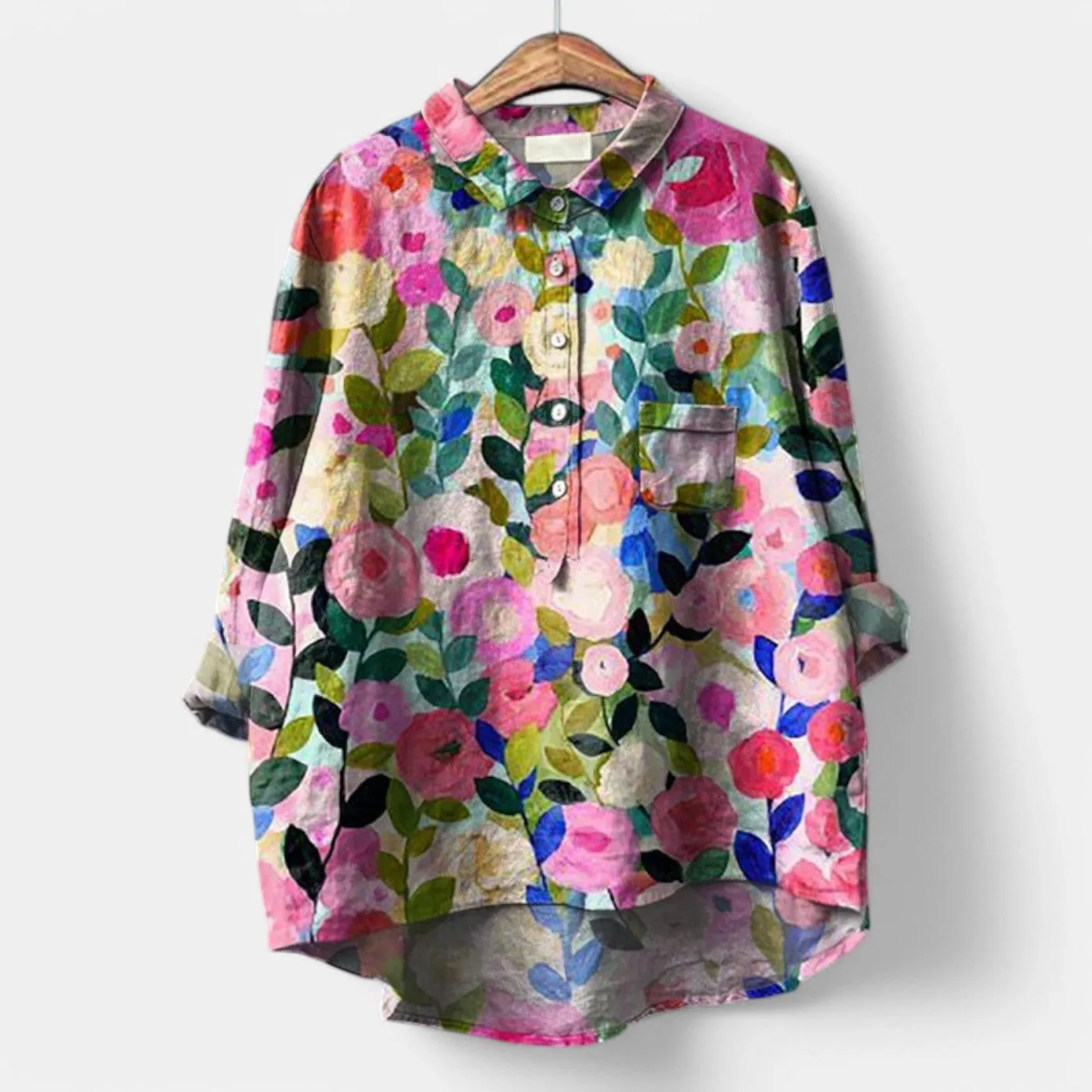Nicole™ Casual Floral Blouse