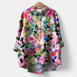 Nicole™ Casual Floral Blouse
