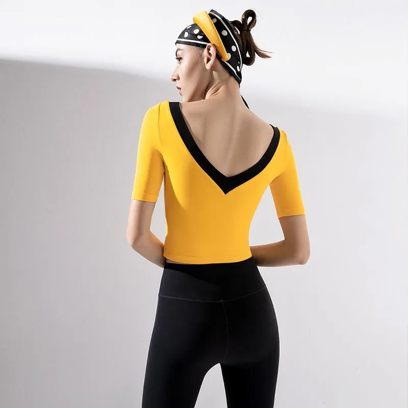 Nude Tight and Breathable Yoga Shirts