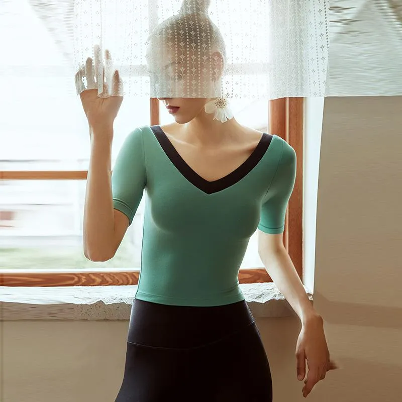 Nude Tight and Breathable Yoga Shirts