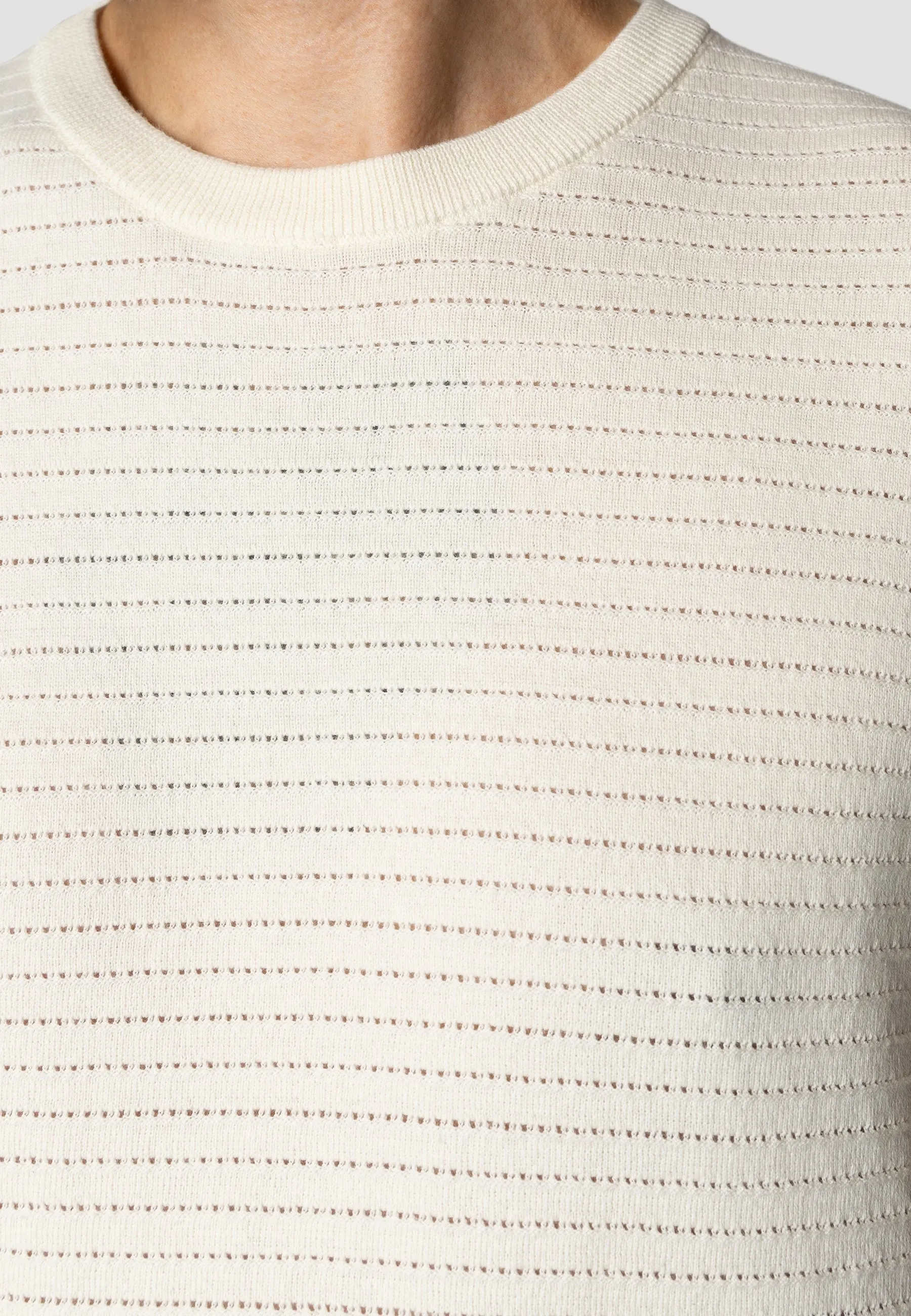Owen knitted t-shirt - Ecru