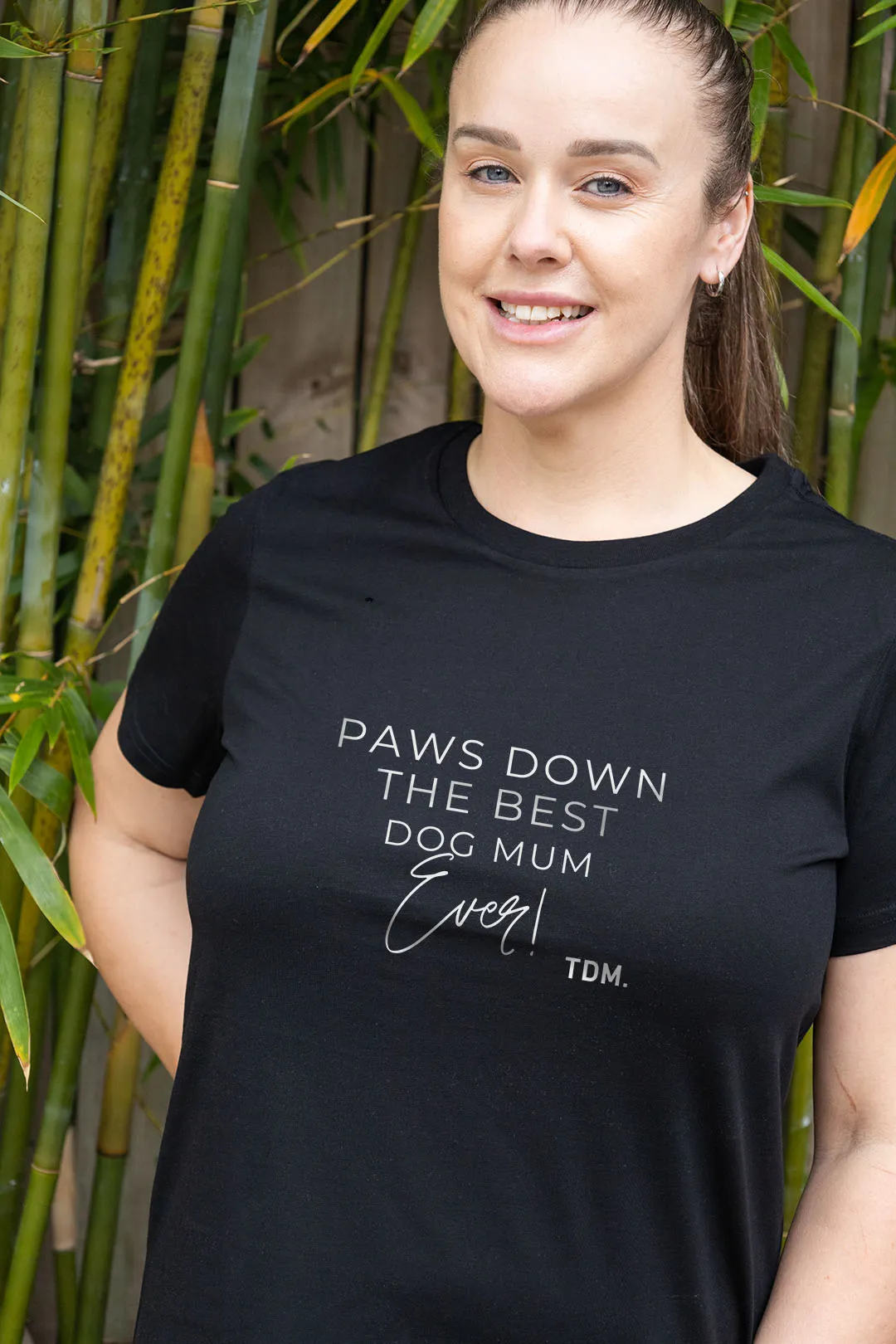 Paws Down Best Dog Mum Ever Classic T-Shirt