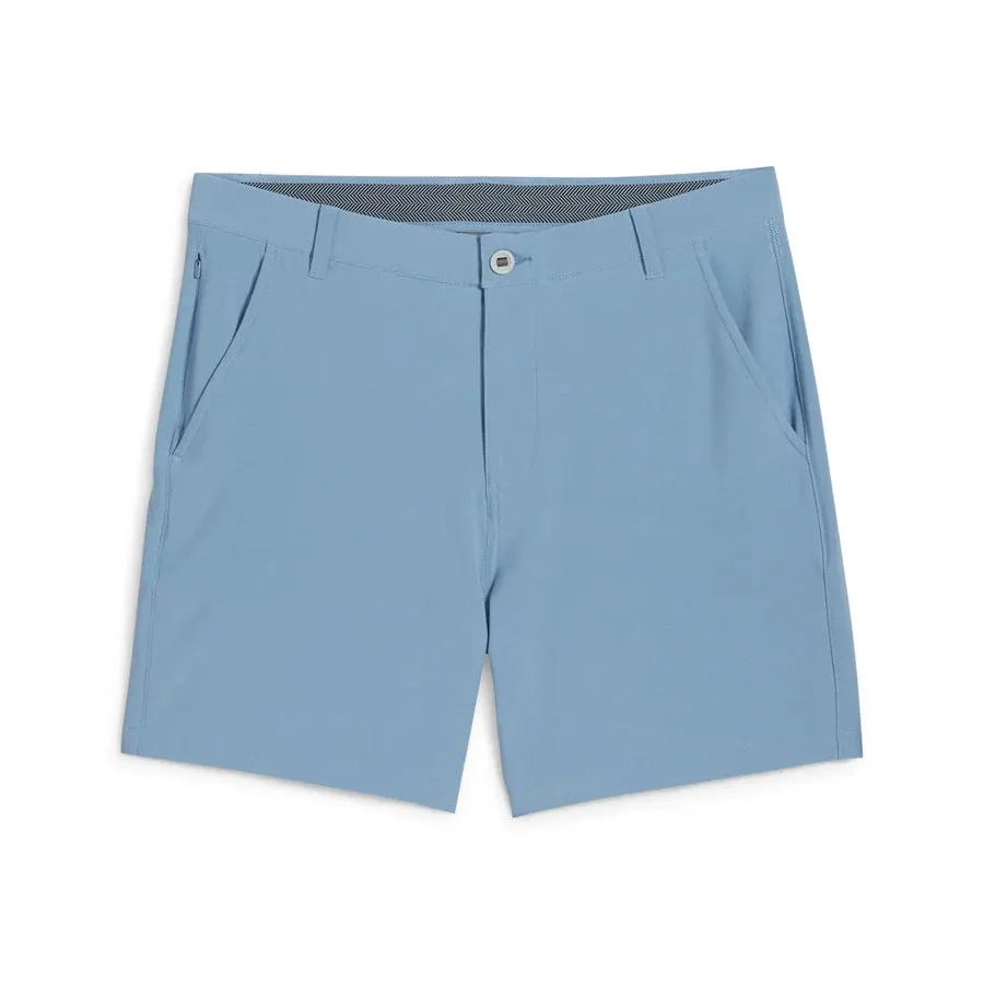Puma 101 Solid 7" Golf Shorts - Blue