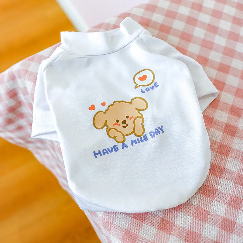 Puppy Breathable Dog Summer Sweatshirt