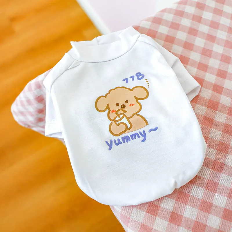 Puppy Breathable Dog Summer Sweatshirt