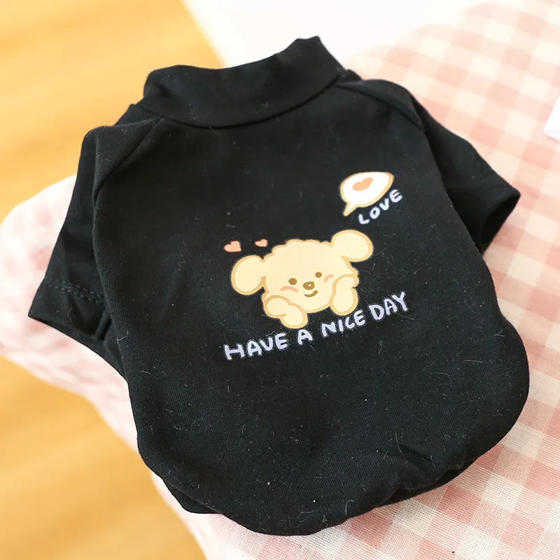 Puppy Breathable Dog Summer Sweatshirt