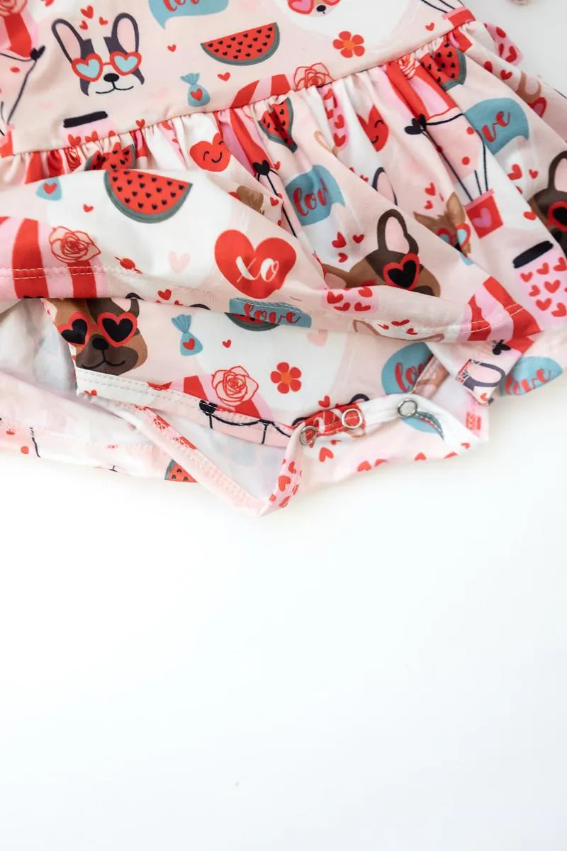 Puppy Love Twirl Bodysuit