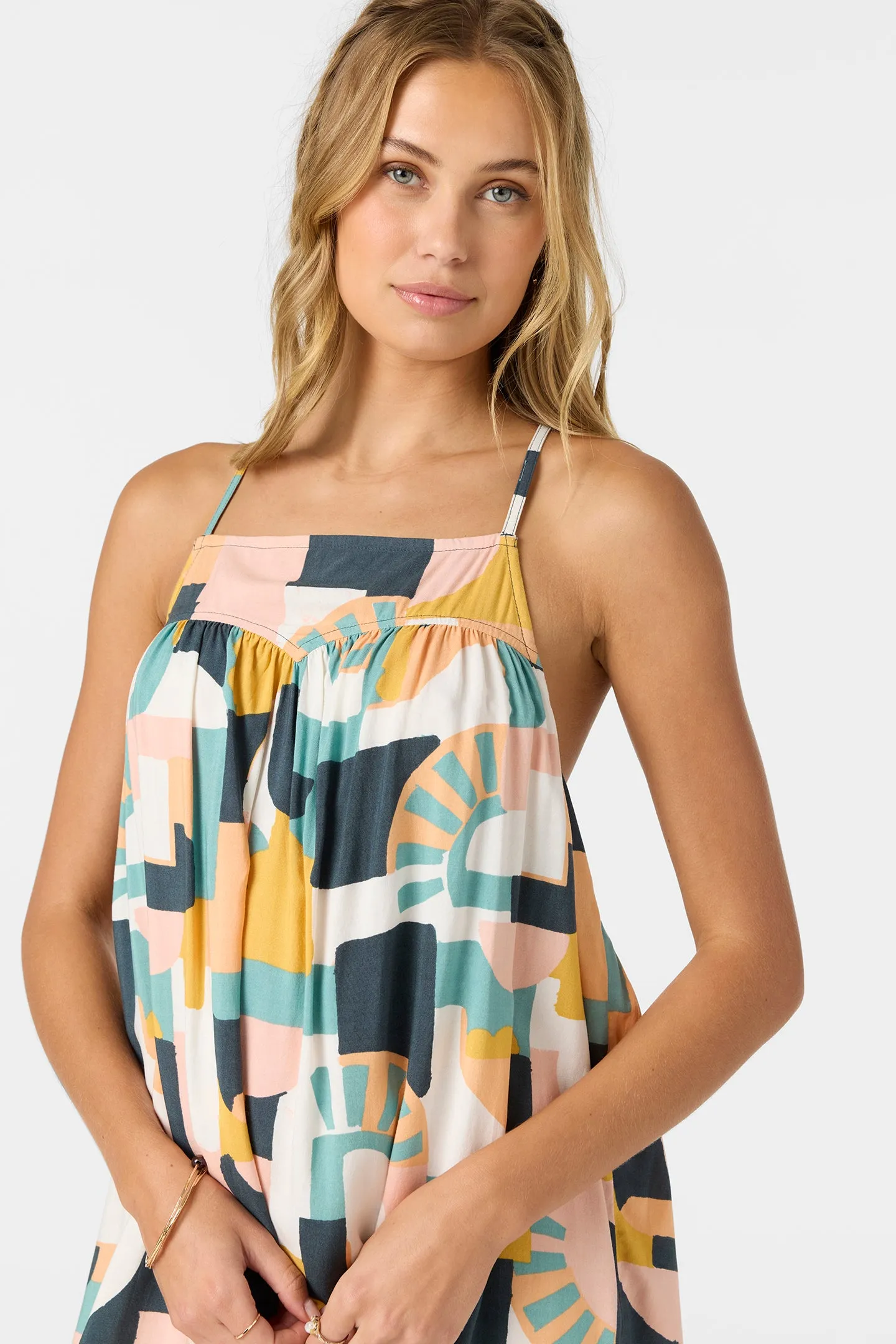QUINN GEO SHORT DRESS