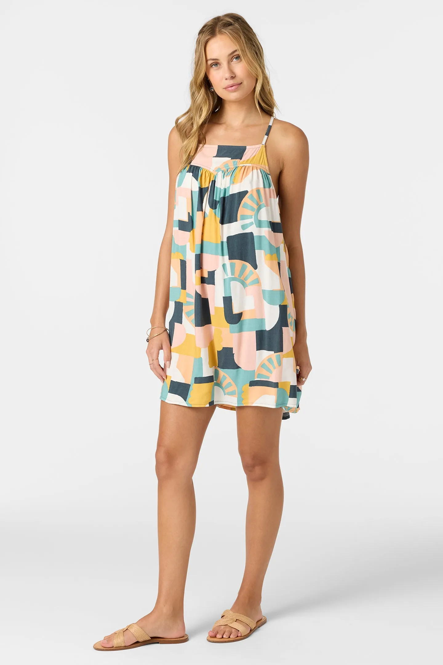 QUINN GEO SHORT DRESS