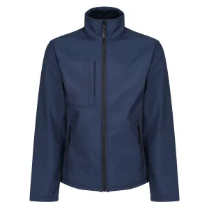 Regatta Men's Octagon II 3 Layer Membrane Printable Water Repellent, Windproof, Breathable Softshell Jacket-NAVY