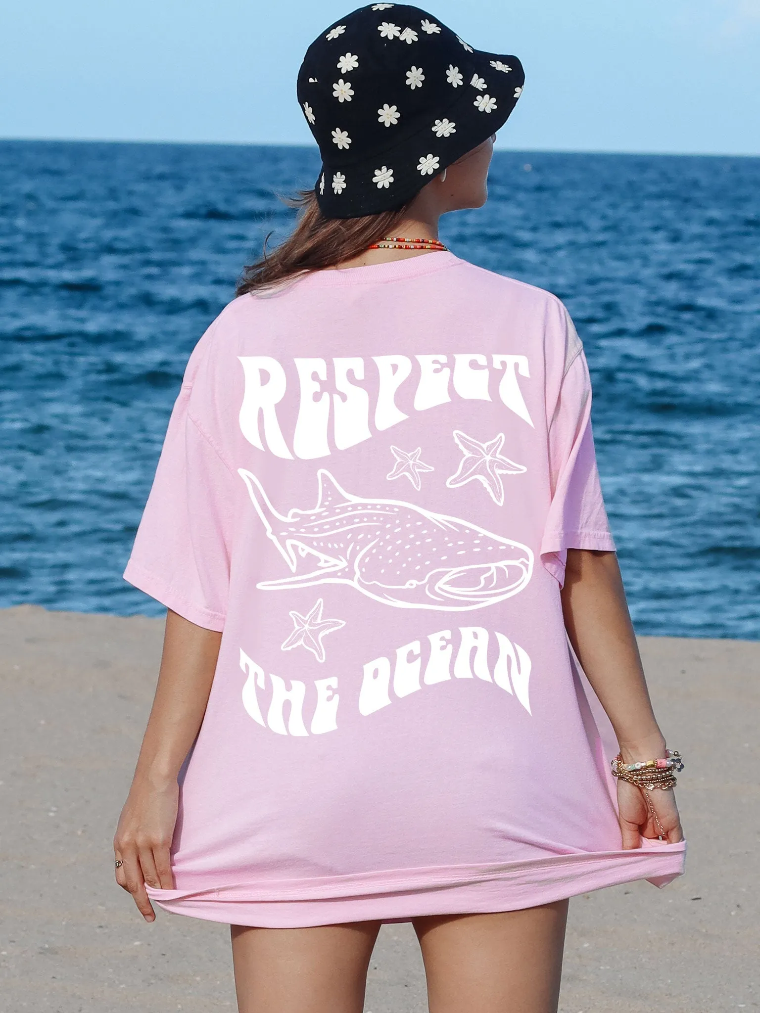Respect The Ocean Whale Shark Comfort Colors® Tshirt