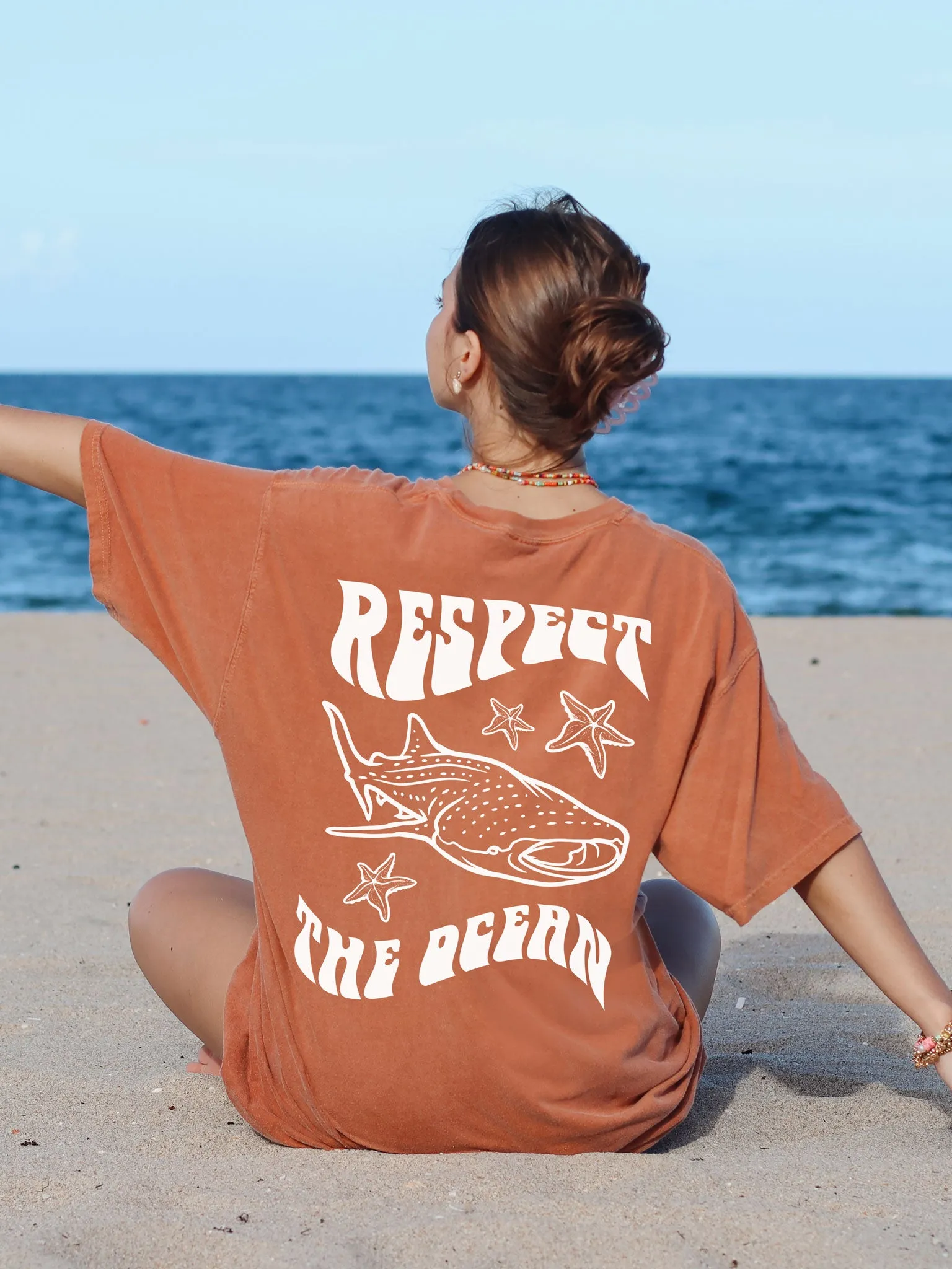 Respect The Ocean Whale Shark Comfort Colors® Tshirt