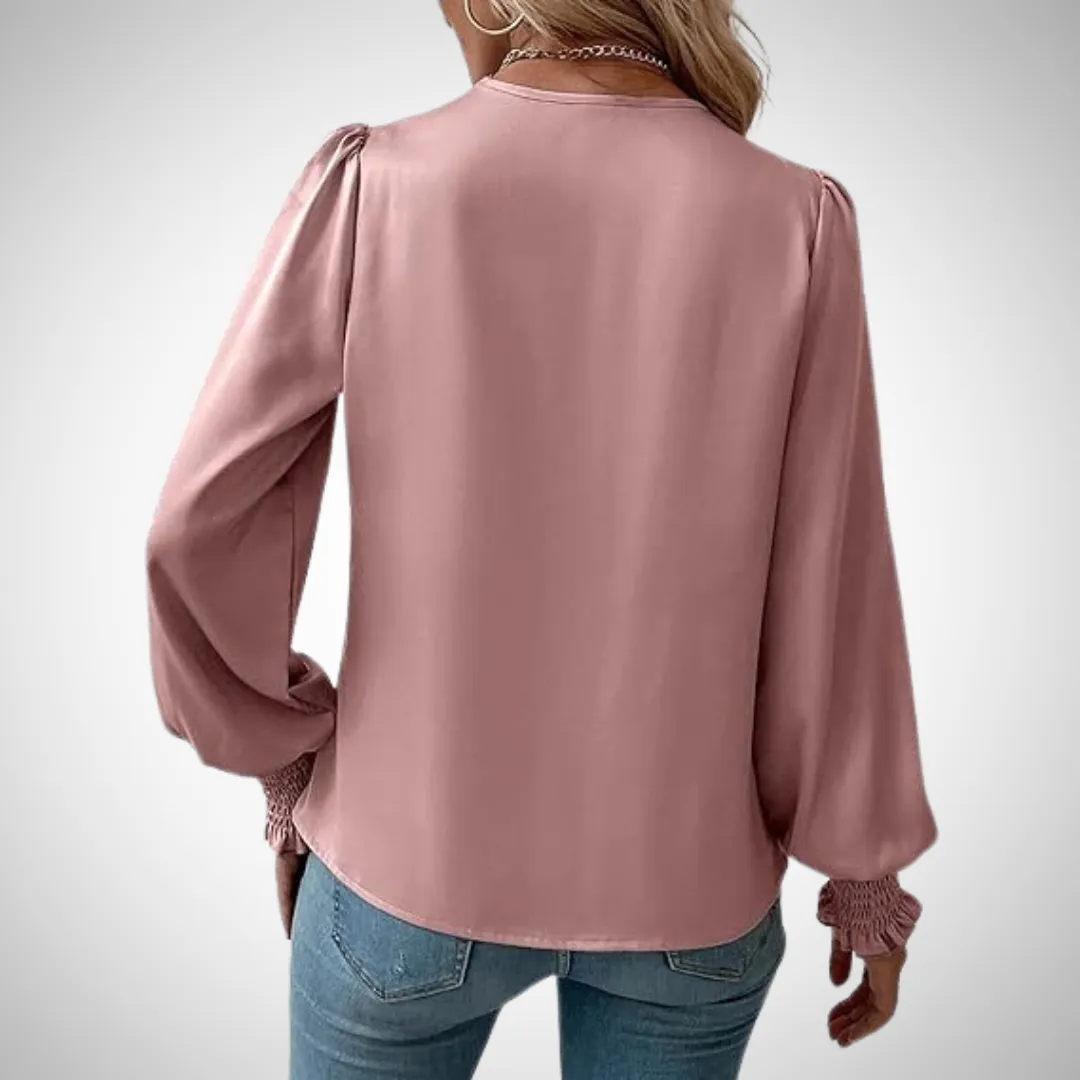 Salome Pleated Blouse