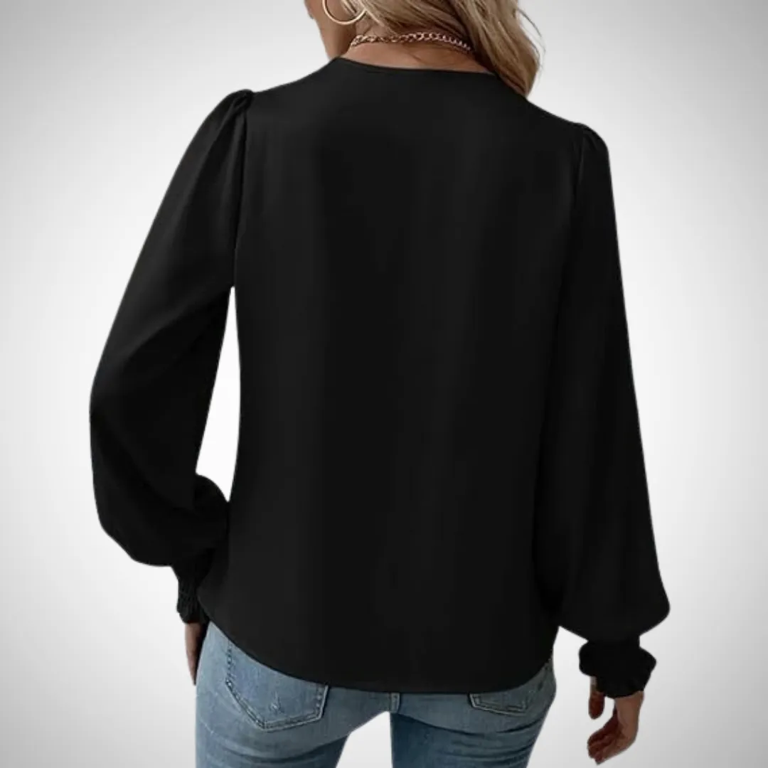 Salome Pleated Blouse