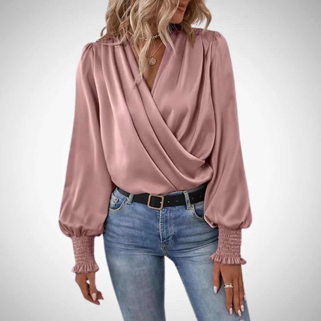 Salome Pleated Blouse