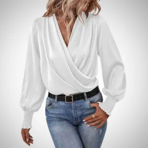 Salome Pleated Blouse