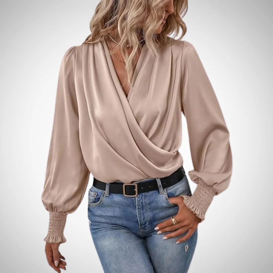 Salome Pleated Blouse