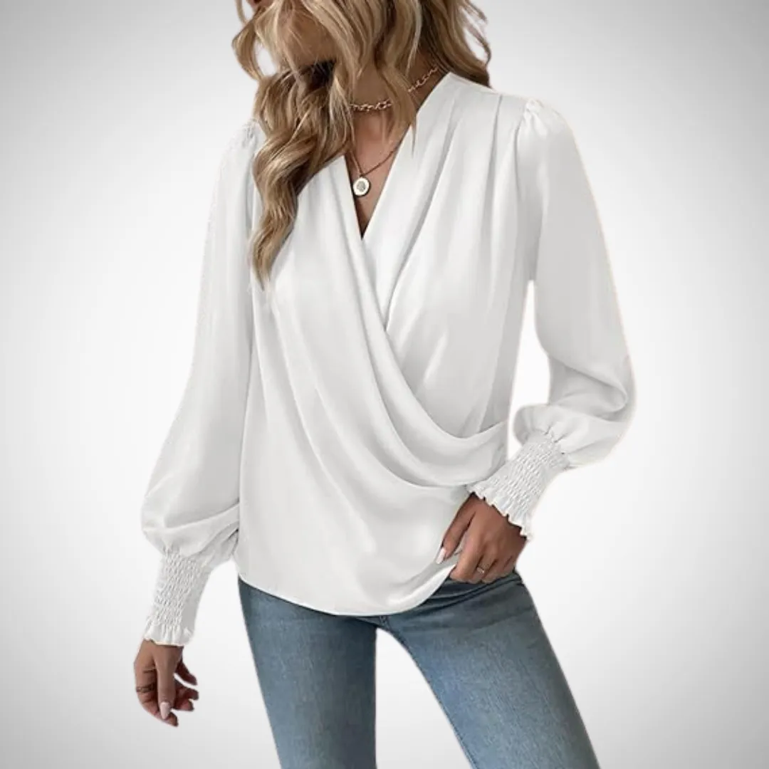 Salome Pleated Blouse