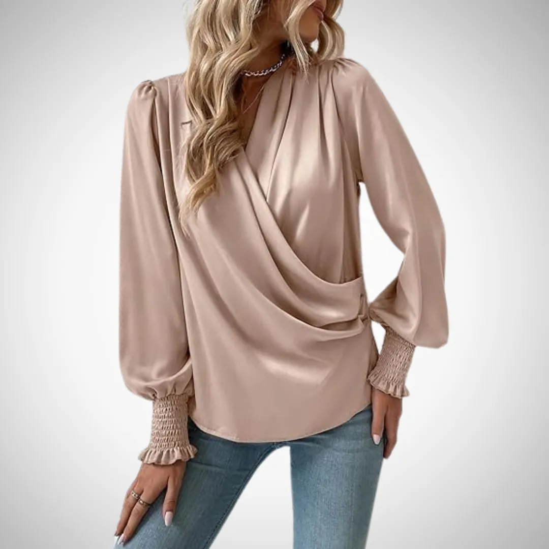 Salome Pleated Blouse