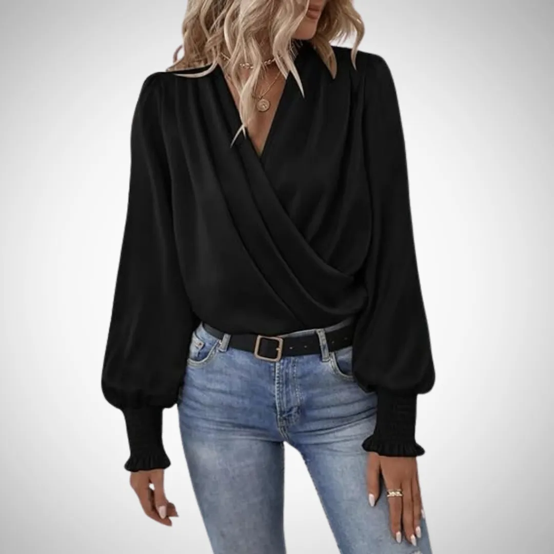 Salome Pleated Blouse