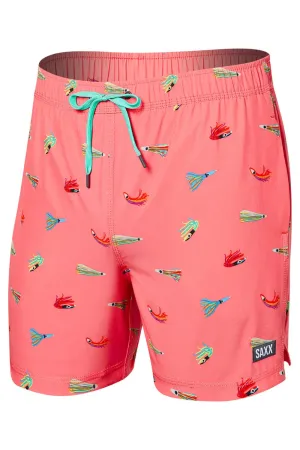 SAXX Oh Buoy 5" Swim Shorts SXSW03L-BMG (Bite Me Gumball)