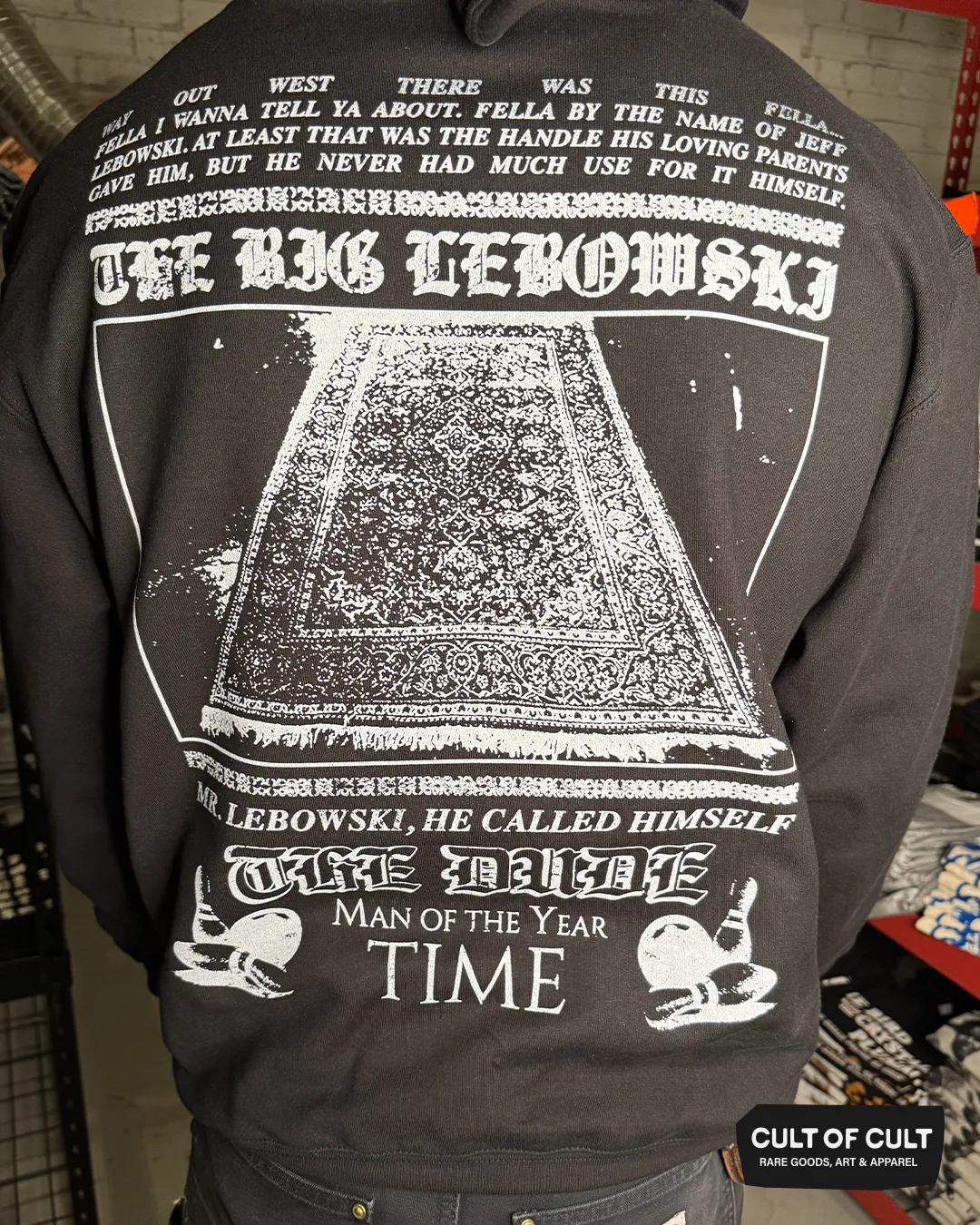 *SECRET DROP* The Big Lebowski 1992 Man of the Year Hoodie