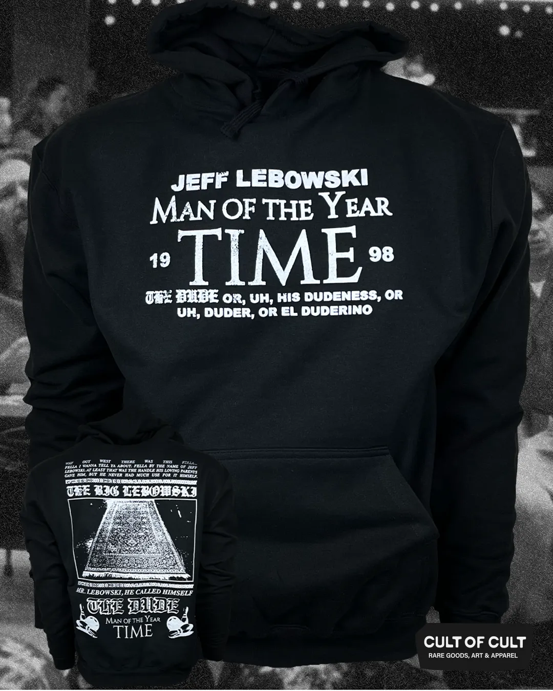 *SECRET DROP* The Big Lebowski 1992 Man of the Year Hoodie
