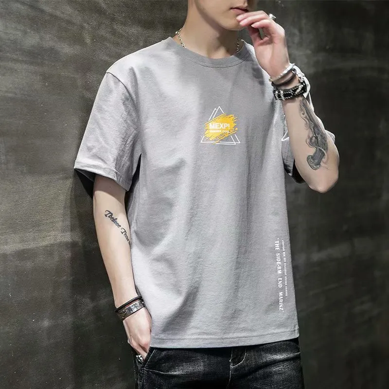 Short Sleeve T-Shirt Summer Loose INS Trendy Half Sleeved Tops T-Shirt