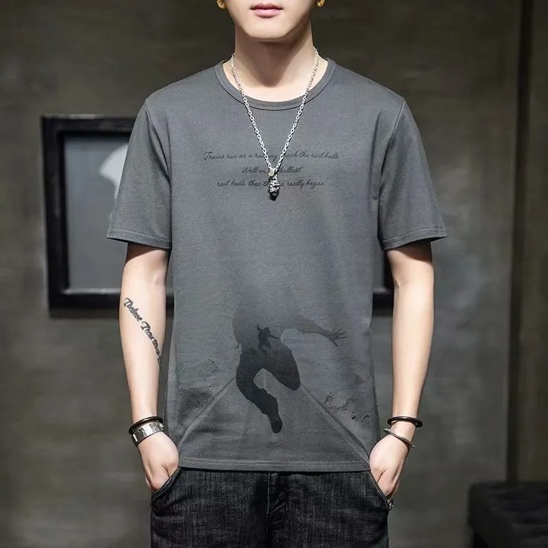 Short Sleeve T-Shirt Summer Loose INS Trendy Half Sleeved Tops T-Shirt