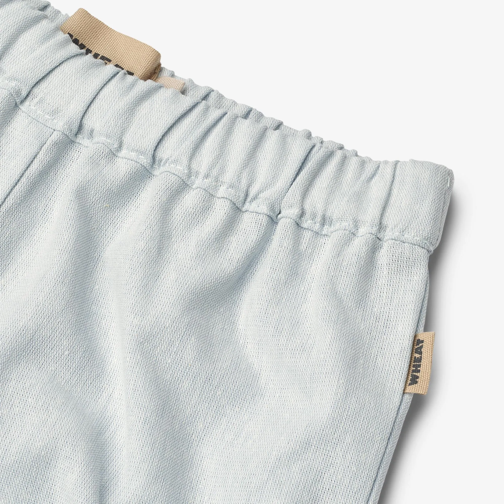 Shorts Olly - light blue chambray