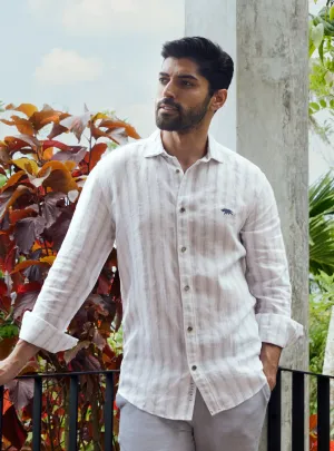 Silver Sand Stripe Shirt