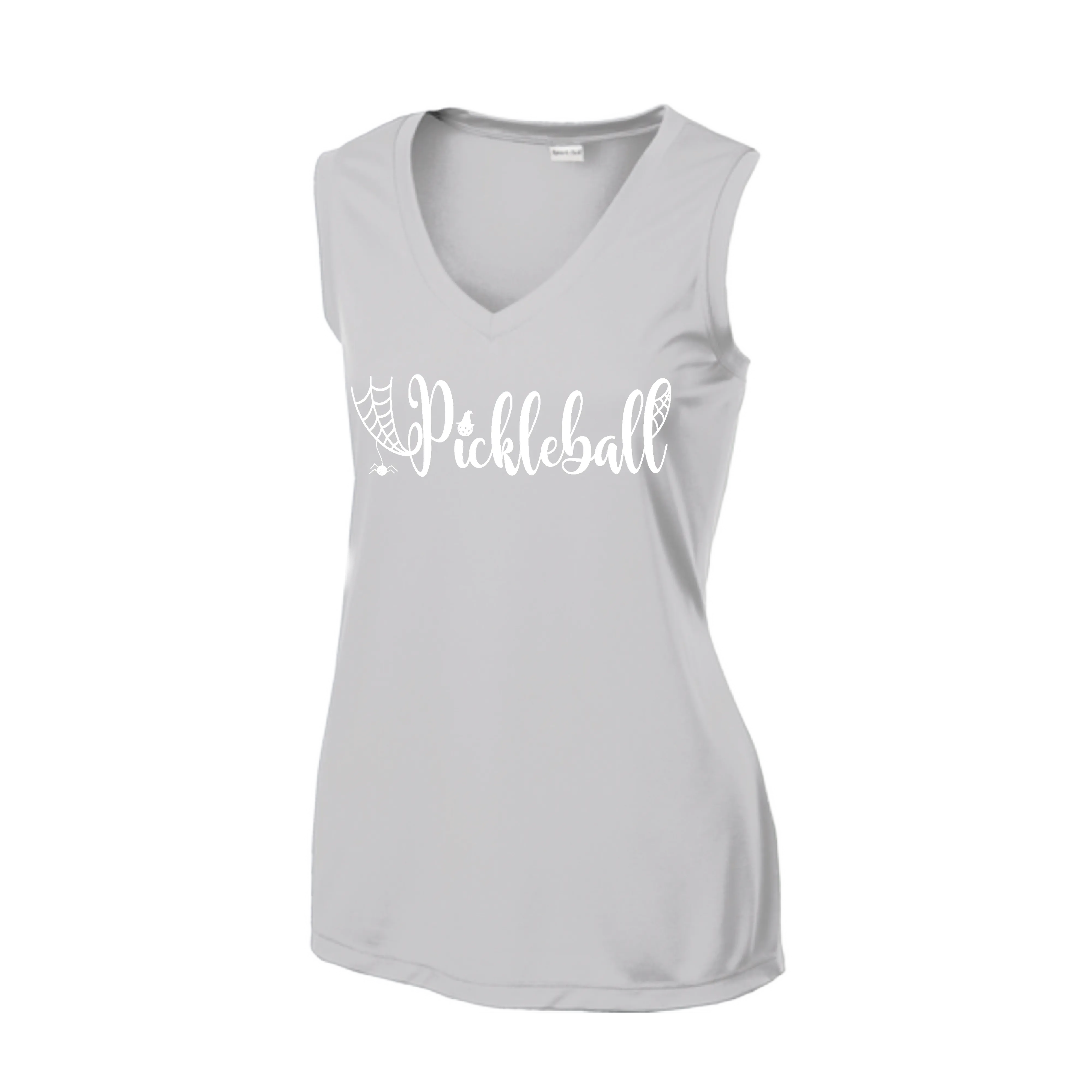 Spider Pickleball | Women’s Sleeveless Pickleball Shirt | 100% Polyester