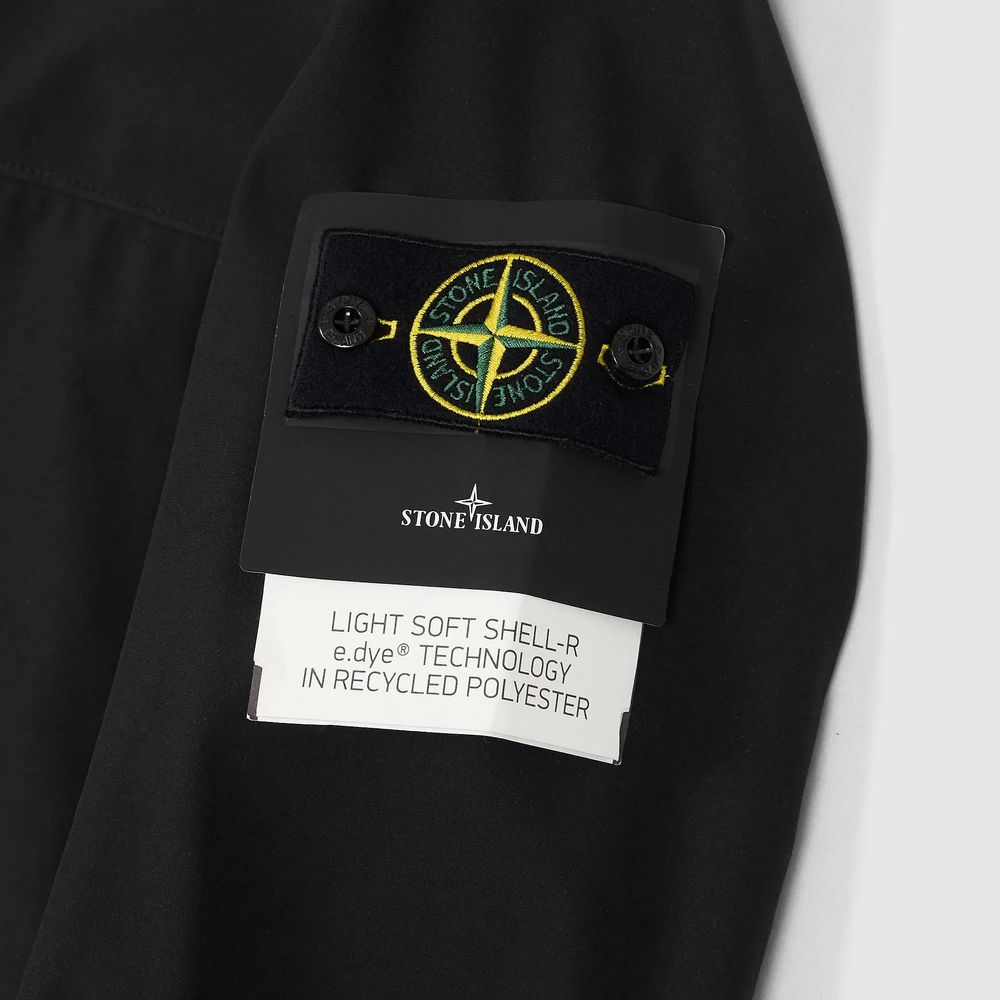 Stone Island Hooded Light Soft Shell R_E.DYE® Tech Jacket