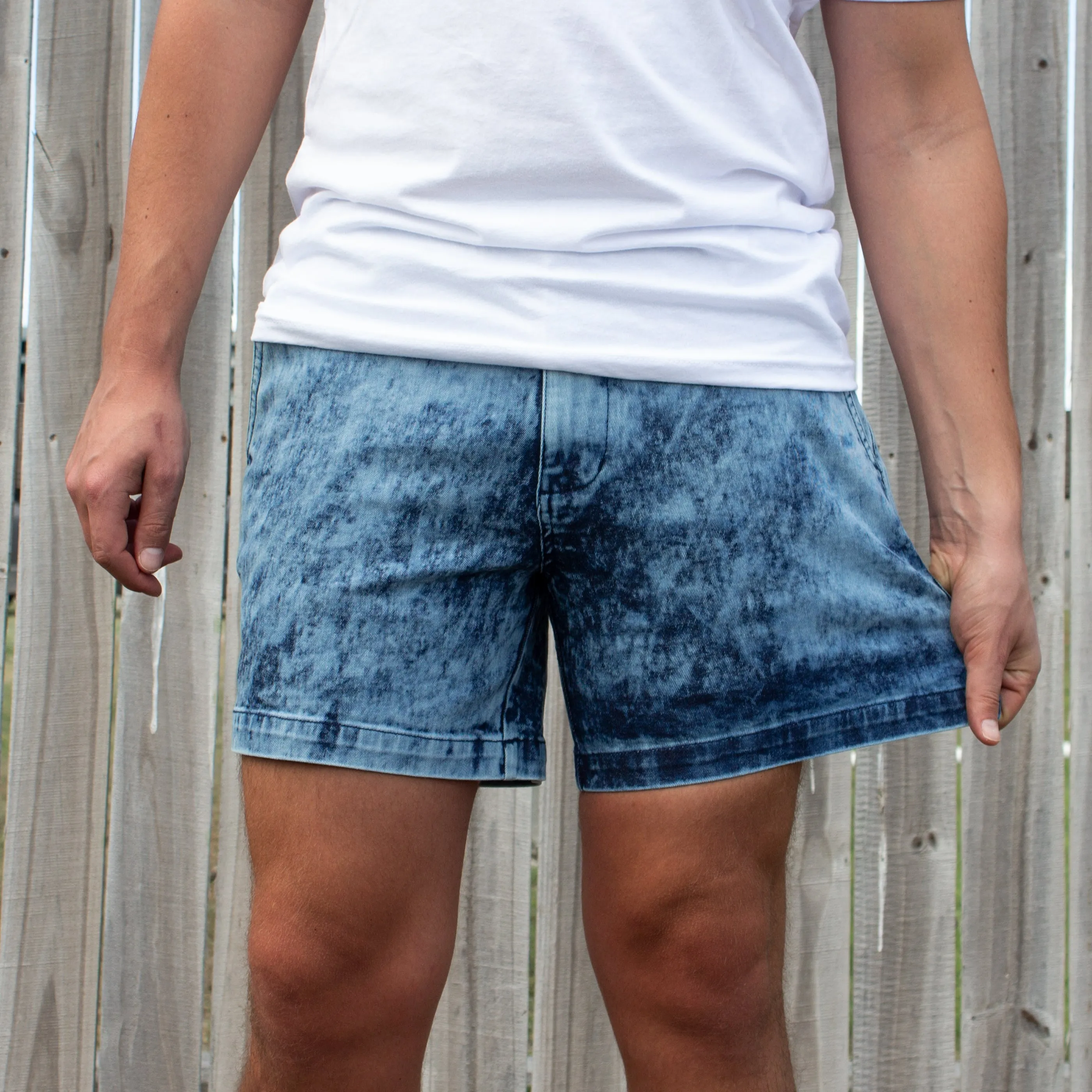 Stretch Denim Short
