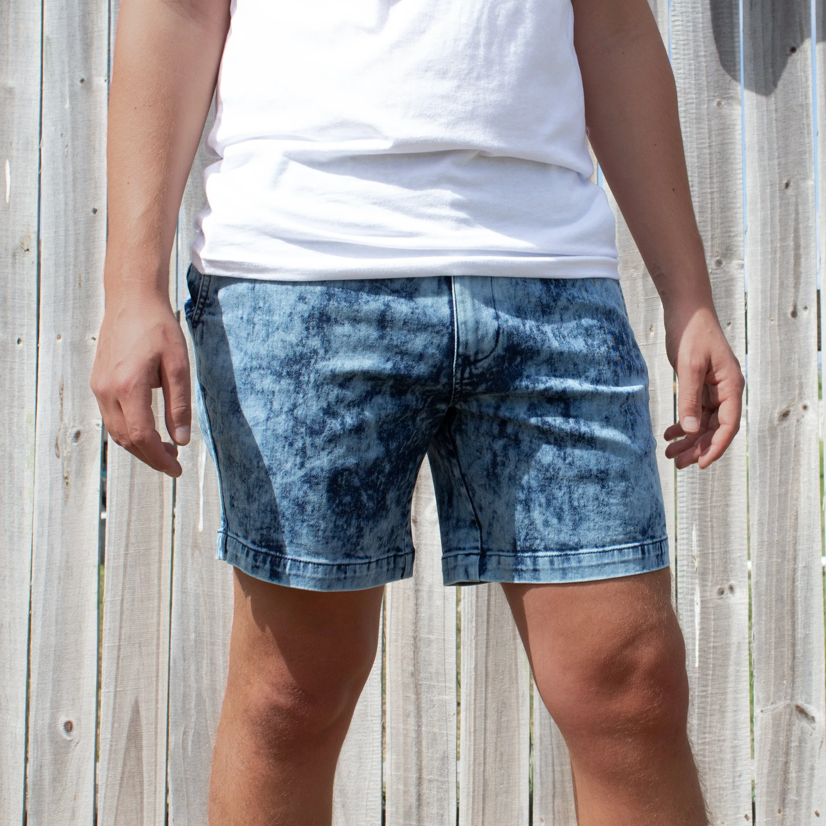 Stretch Denim Short