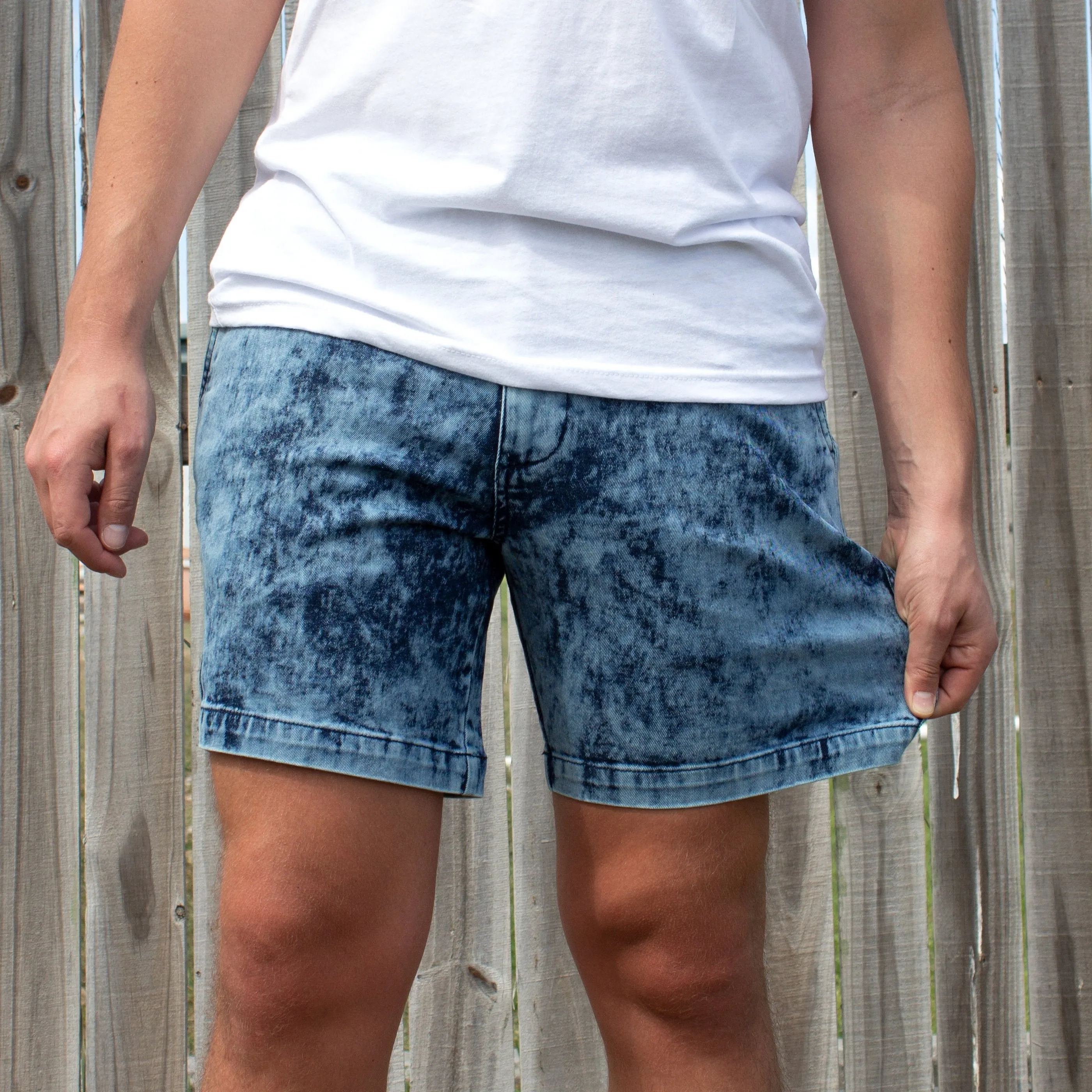Stretch Denim Short
