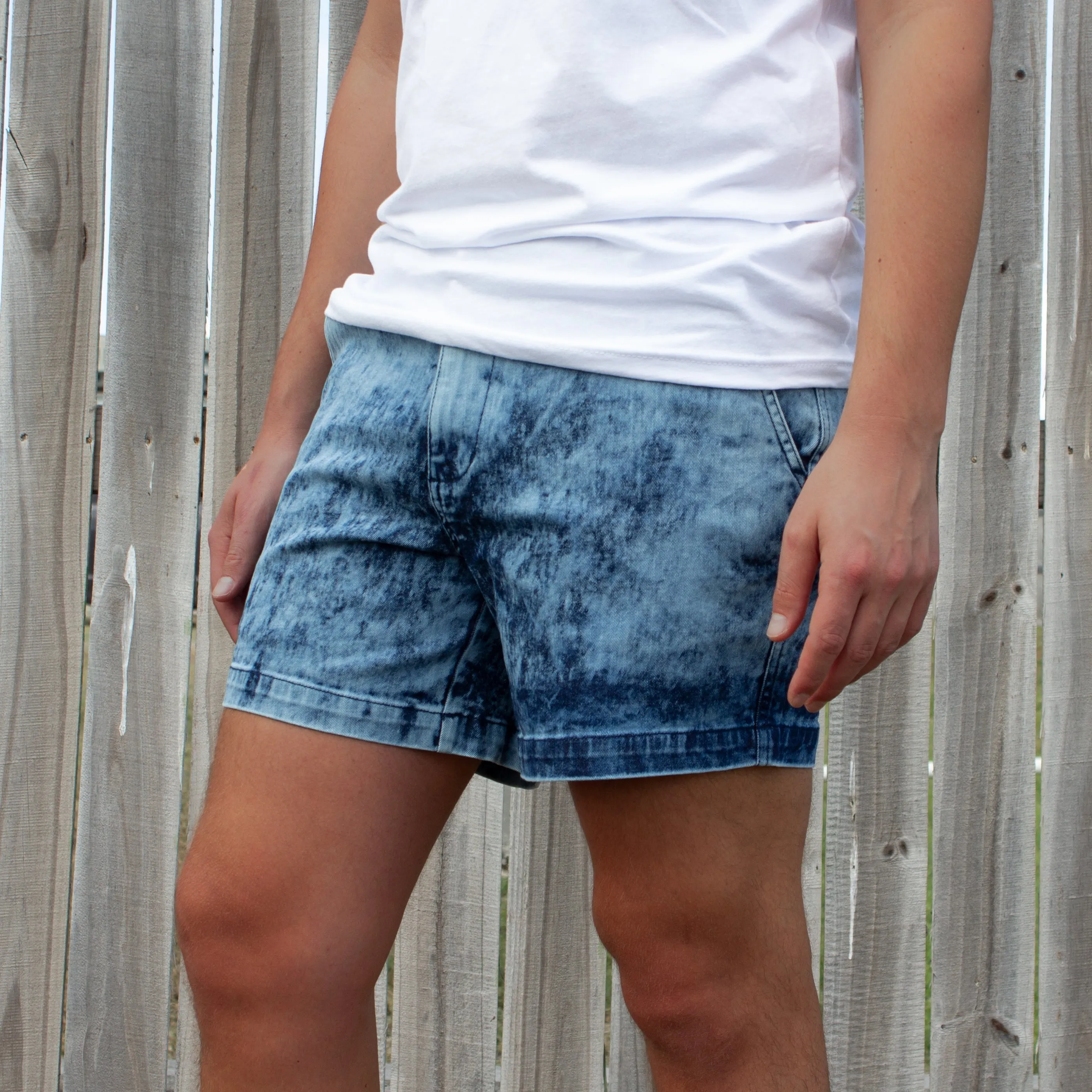 Stretch Denim Short