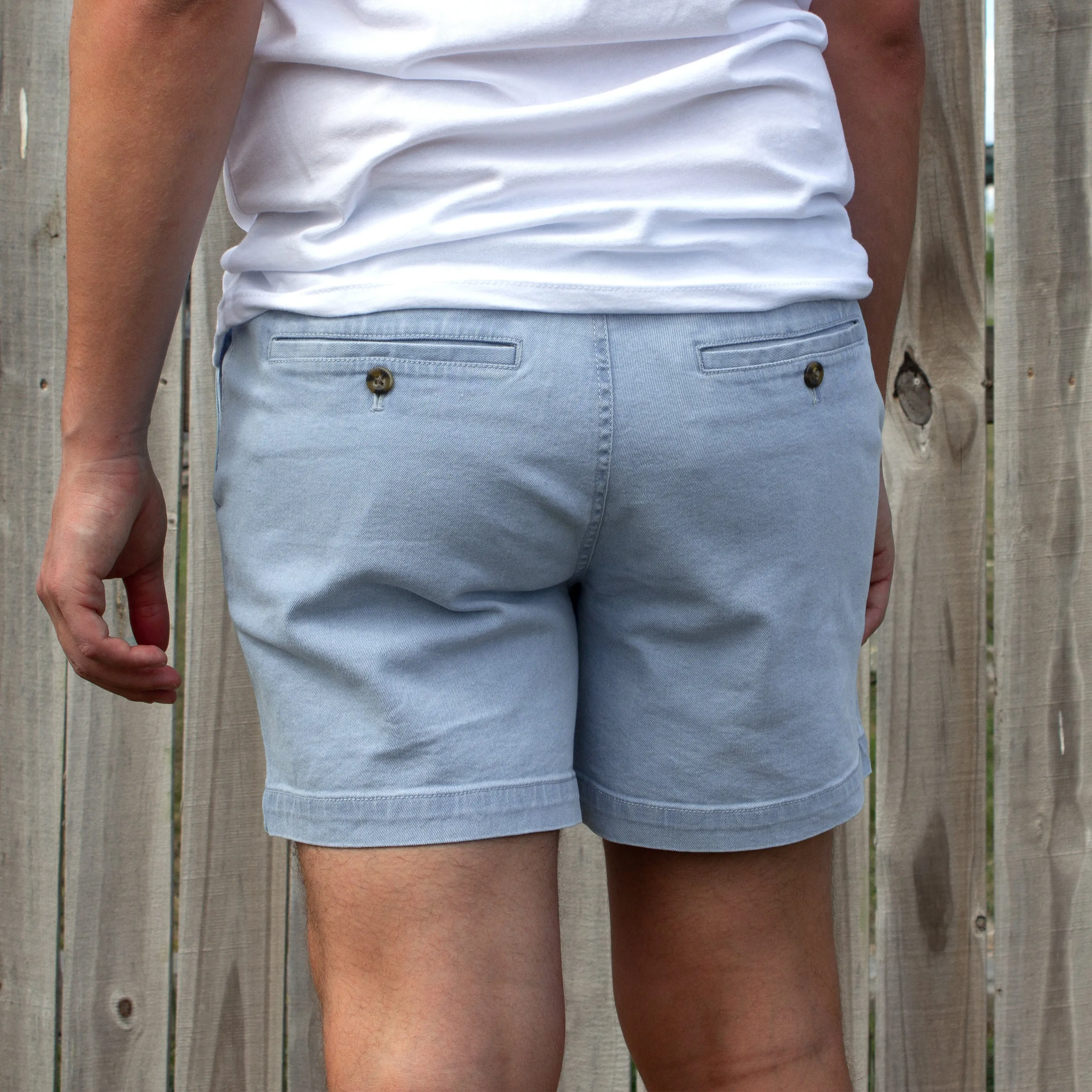 Stretch Denim Short