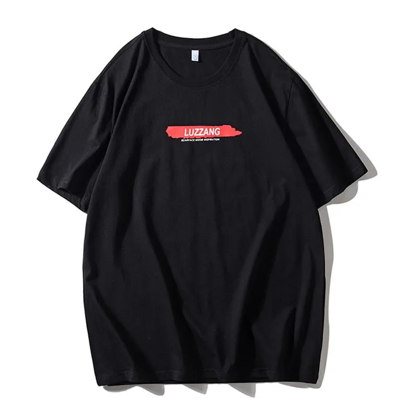 Summer Short Sleeve T-Shirt Trendy Loose Matching Tops Cotton T-Shirt
