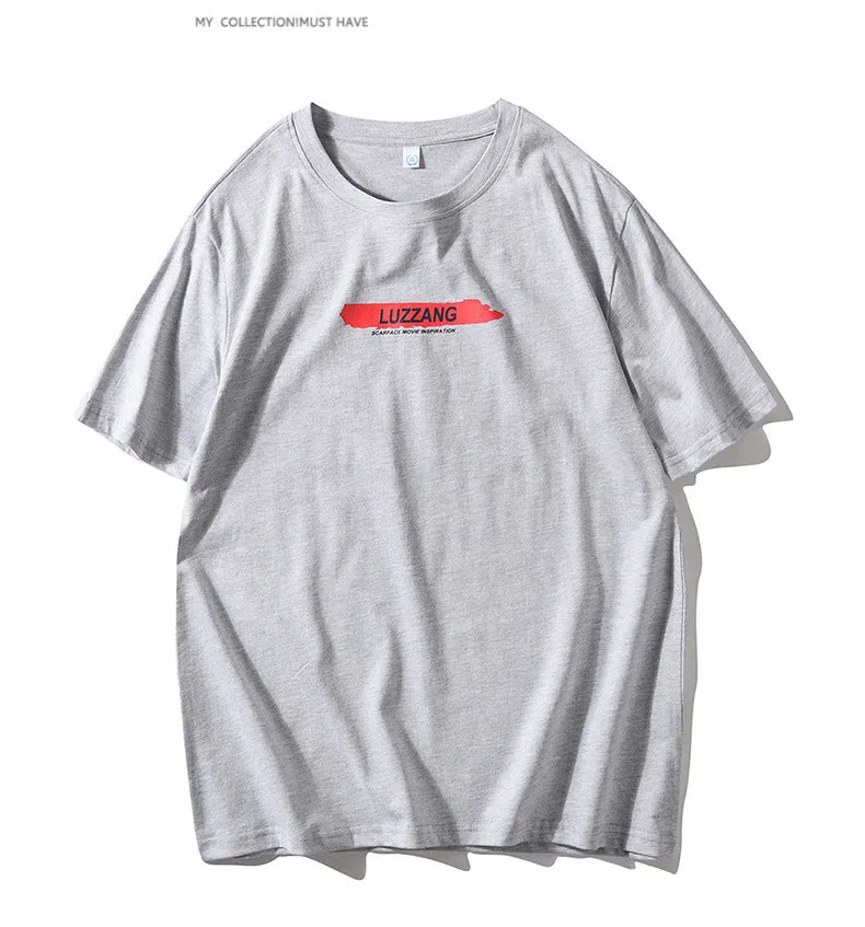 Summer Short Sleeve T-Shirt Trendy Loose Matching Tops Cotton T-Shirt