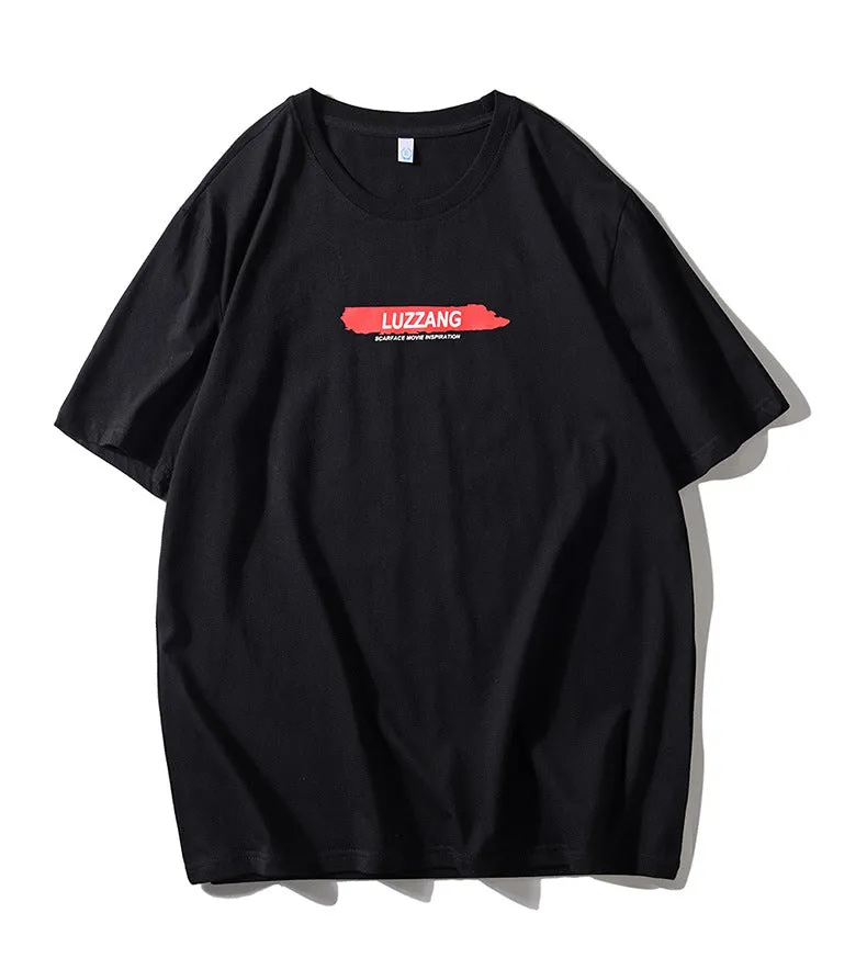 Summer Short Sleeve T-Shirt Trendy Loose Matching Tops Cotton T-Shirt