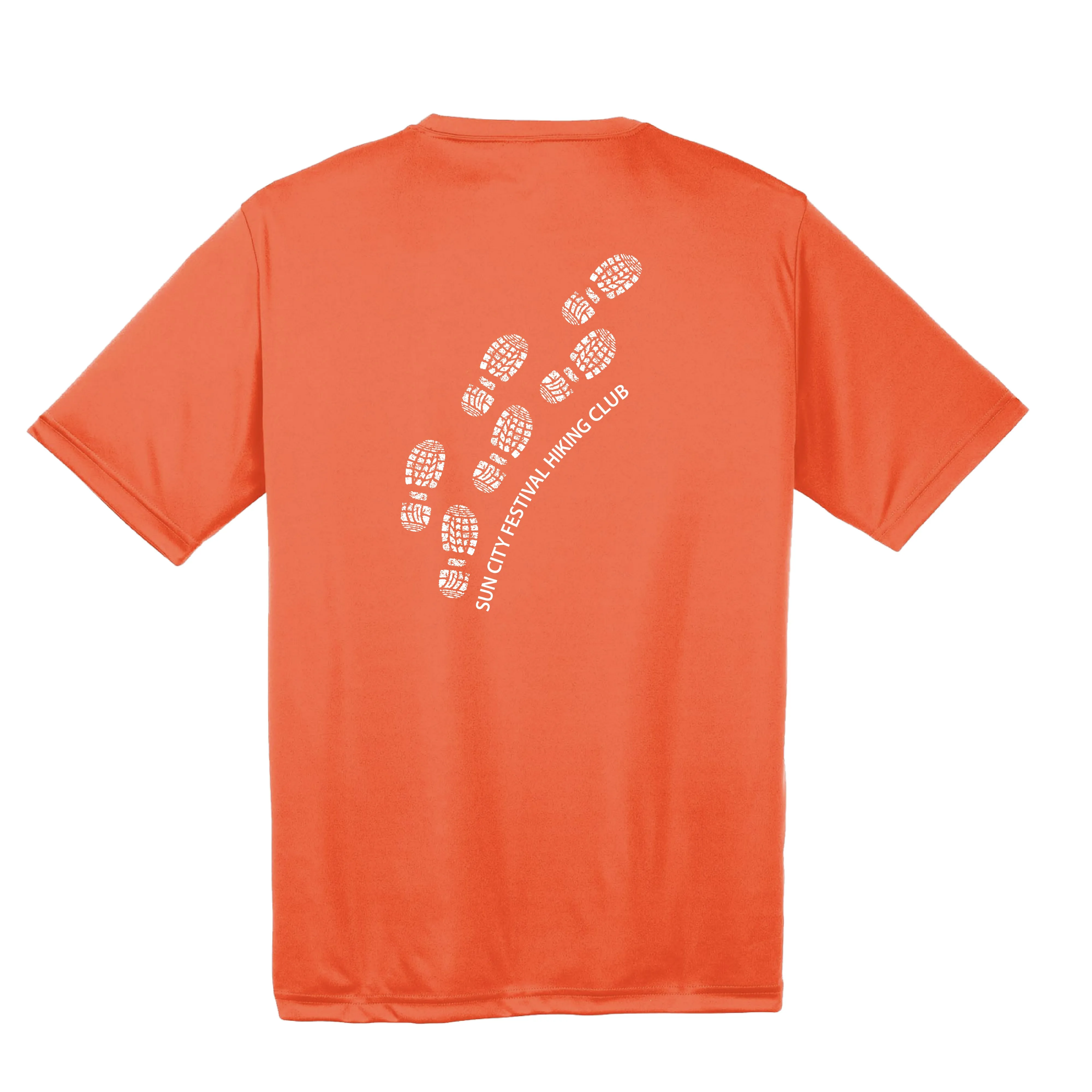 Sun City Festival Hiking Club | Men's Short Sleeve Athletic Shirt | 100% Polyester